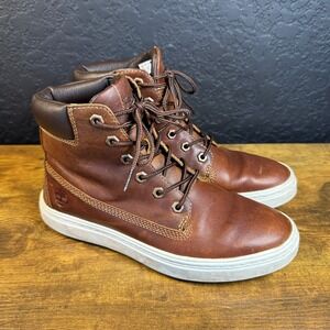 Timberland Londyn Women's‎ Size 7 Amherst High Top Leather Boots Brown Sneaker